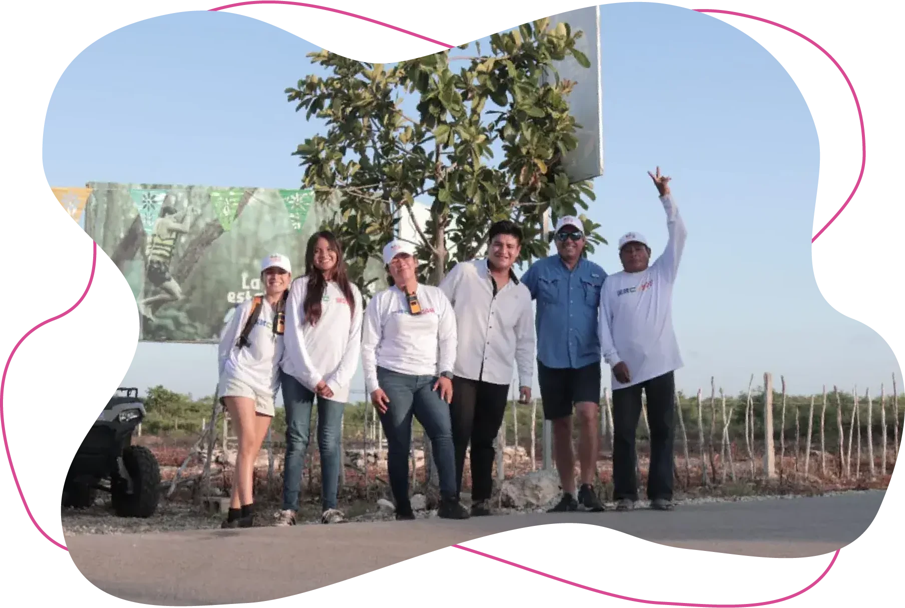 Una caminata de 14 kilómetros por amor y devoción